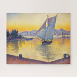 Paul Signac - The Port at Sunset, Opus 236 Puzzle<br><div class="desc">The Port at Sunset,  Opus 236 (Saint-Tropez) / Le Port au soleil couchant,  Opus 236 (Saint-Tropez) - Paul Signac,  Oil on Leinwand,  1892</div>