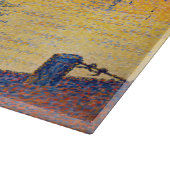 Paul Signac - The Port at Sunset, Opus 236 Schneidebrett (Ecke)