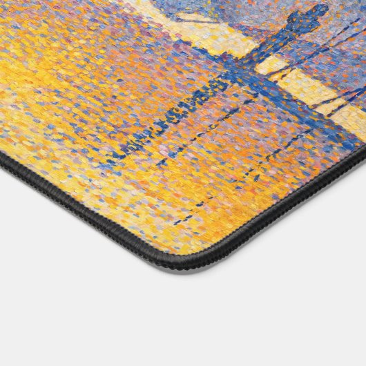 Paul Signac - The Port at Sunset, Opus 236 Schreibtischunterlage (Ecke)