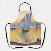 Paul Signac - The Port at Sunset, Opus 236 Schürze (Vorderseite)