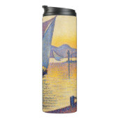 Paul Signac - The Port at Sunset, Opus 236 Thermosbecher (Nach rechts gedreht)