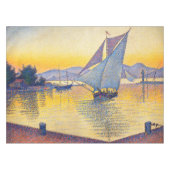 Paul Signac - The Port at Sunset, Opus 236 Tischdecke (Vorderseite (Horizontal))