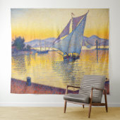 Paul Signac - The Port at Sunset, Opus 236 Wandteppich (Beispiel (Horizontal))