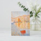 Paul Signac - The Red Buoy, Saint-Tropez Postkarte (Stehend Vorderseite)