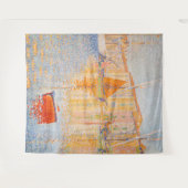 Paul Signac - The Red Buoy, Saint-Tropez Wandteppich (Vorderseite (Horizontal))