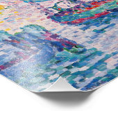 Paul Signac - Venedig, Die rosa Wolke Fotodruck (Ecke)