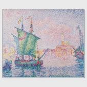 Paul Signac - Venedig, Die rosa Wolke Geschenkpapier (Flach)