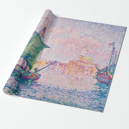 Paul Signac - Venedig, Die rosa Wolke Geschenkpapier (Ungerollt)
