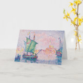 Paul Signac - Venedig, Die rosa Wolke Karte (Gelbe Blume)