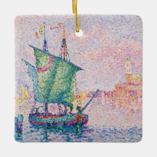 Paul Signac - Venedig, Die rosa Wolke Keramikornament