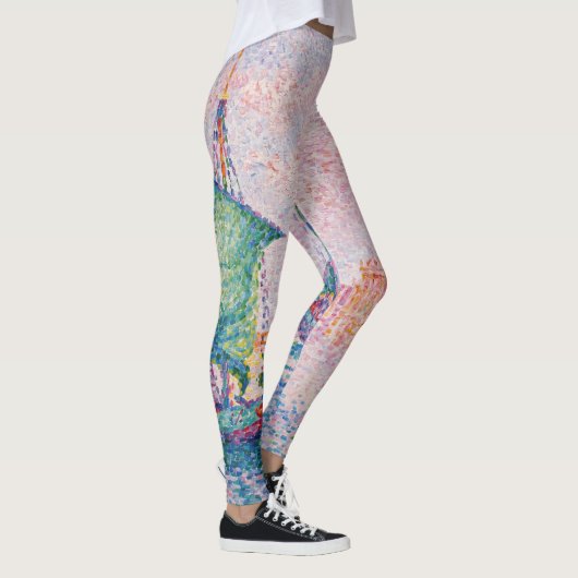 Paul Signac - Venedig, Die rosa Wolke Leggings (Rechts)