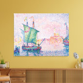 Paul Signac - Venedig, Die rosa Wolke Leinwanddruck (Insitu (Wohnzimmer))