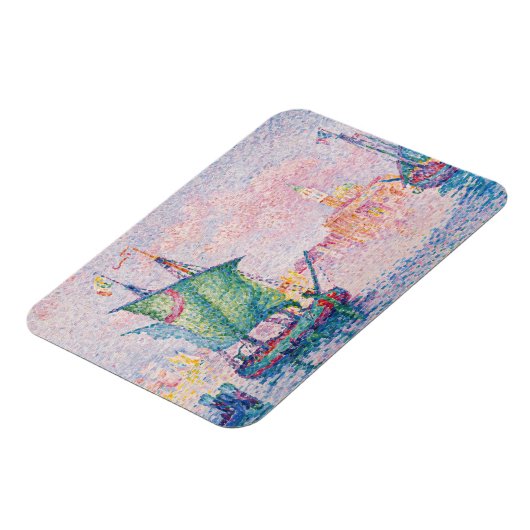 Paul Signac - Venedig, Die rosa Wolke Magnet (Linke Seite)