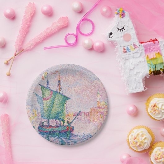 Paul Signac - Venedig, Die rosa Wolke Pappteller (Party)