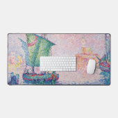 Paul Signac - Venedig, Die rosa Wolke Schreibtischunterlage (Tastatur & Maus)