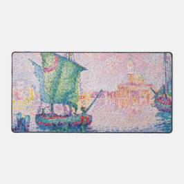 Paul Signac - Venedig, Die rosa Wolke Schreibtischunterlage