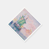 Paul Signac - Venedig, Die rosa Wolke Serviette (Ecke)