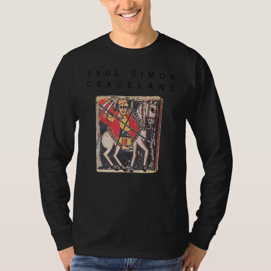 Paul Simon Graceland T-Shirt (Vorderseite)
