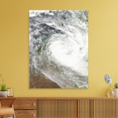 Paul über Australien - tropischer Zyklon 2 Leinwanddruck (Insitu (Wohnzimmer))