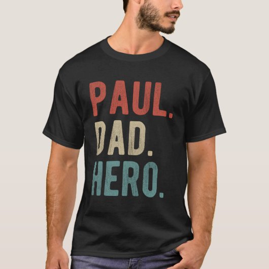 Paul Vater Hero T-Shirt (Vorderseite)