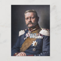 Paul von Hindenburg 1914 Colorized