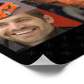 Paul Walker Collage Sticker Poster (Ecke)