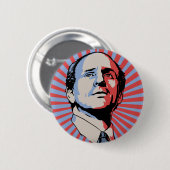 Paul Wellstone Button (Vorne & Hinten)
