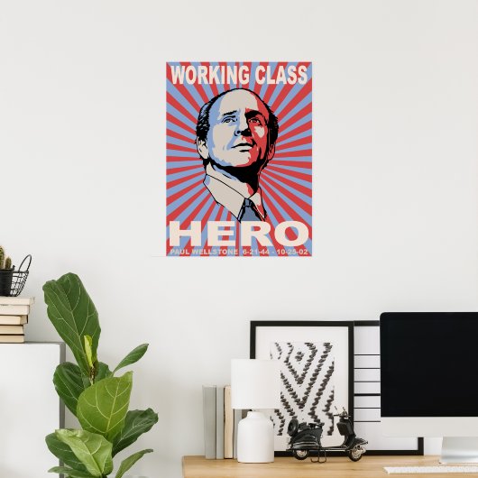 Paul Wellstone Poster (Heimbüro)