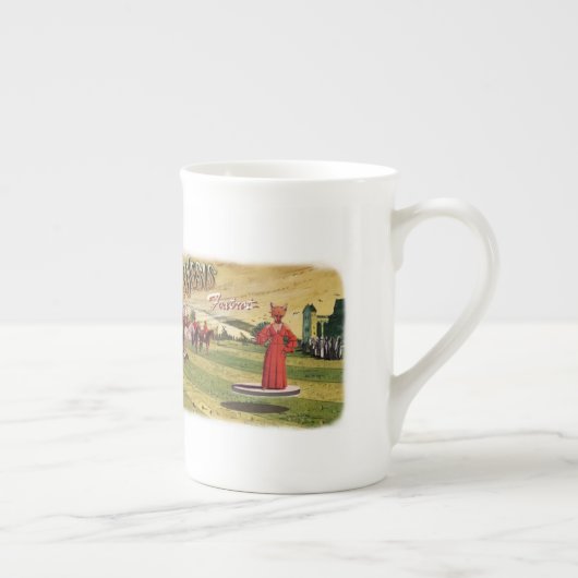 Paul Whitehead-Genese Foxtrot (Alternative) Porzellantasse (Rechts)