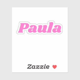 Paula Aufkleber