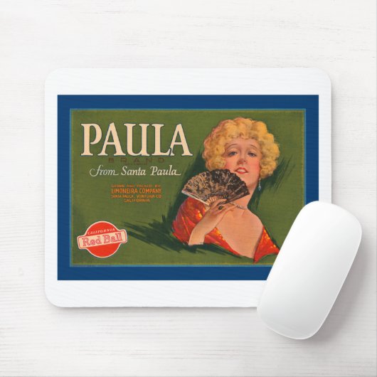 Paula Brand aus Santa Paula Mousepad (Mit Mouse)