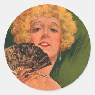 Paula Brand aus Santa Paula Runder Aufkleber