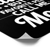Paula Geschenk Name Lustiger Muttertag Personalisi Poster (Ecke)