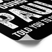 Paula If At First You Don't Succeed Try Doing What Poster (Ecke)