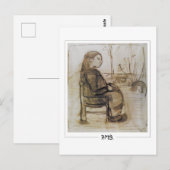Paula Modersohn-Becker #105 - Fine Art Postkarte (Vorne/Hinten)