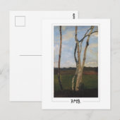 Paula Modersohn-Becker #113 - Fine Art Postkarte (Vorne/Hinten)