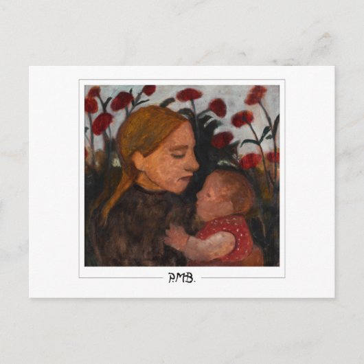 Paula Modersohn-Becker #11 - Fine Art Postkarte (Vorderseite)