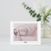 Paula Modersohn-Becker #121 - Fine Art Postkarte (Stehend Vorderseite)