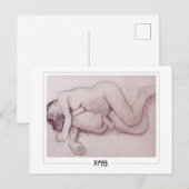 Paula Modersohn-Becker #121 - Fine Art Postkarte (Vorne/Hinten)