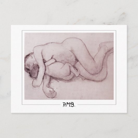 Paula Modersohn-Becker #121 - Fine Art Postkarte (Vorderseite)