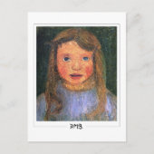 Paula Modersohn-Becker #128 - Fine Art Postkarte (Vorderseite)