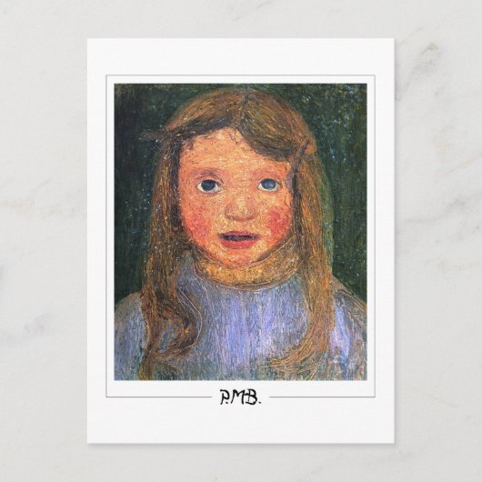 Paula Modersohn-Becker #128 - Fine Art Postkarte (Vorderseite)