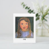 Paula Modersohn-Becker #128 - Kunst Postkarte (Stehend Vorderseite)