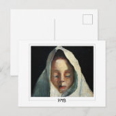 Paula Modersohn-Becker #132 - Fine Art Postkarte (Vorne/Hinten)