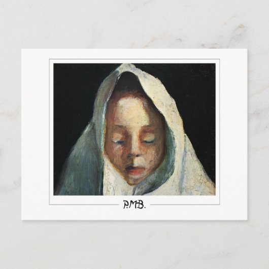Paula Modersohn-Becker #132 - Fine Art Postkarte (Vorderseite)