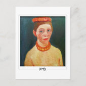 Paula Modersohn-Becker #134 - Fine Art Postkarte (Vorderseite)