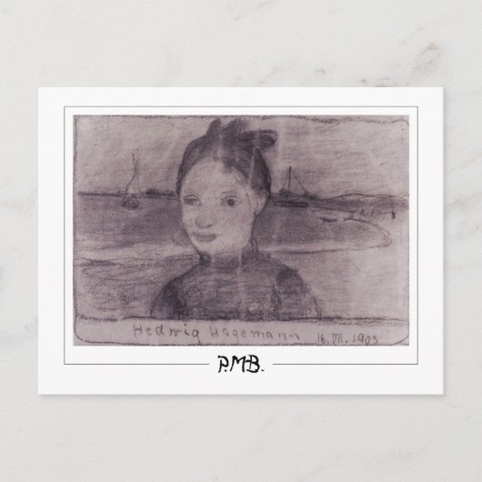 Paula Modersohn-Becker #137 - Kunst Postkarte (Vorderseite)