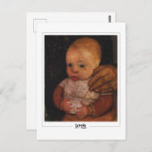 Paula Modersohn-Becker #139 - Fine Art Postkarte (Vorne/Hinten)