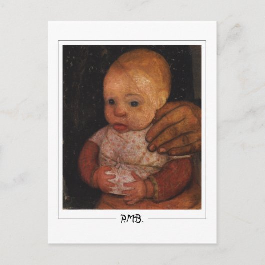 Paula Modersohn-Becker #139 - Fine Art Postkarte (Vorderseite)