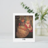 Paula Modersohn-Becker #140 - Fine Art Postkarte (Stehend Vorderseite)